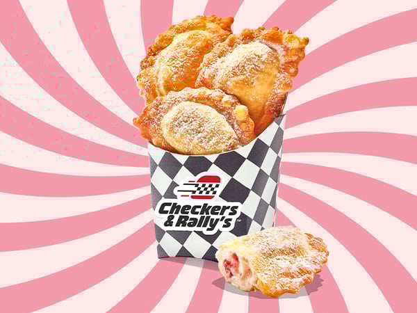 Fried Strawberry Cheesecake Bites